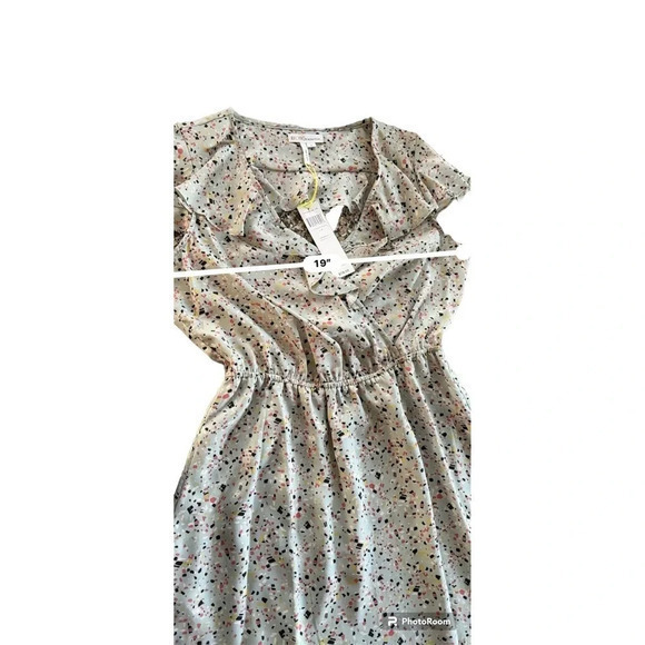 BCBGeneration BCBG /Blue‎ Confetti dress Front Mini Size small NWT Summer dress - Picture 5 of 9